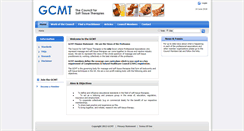 Desktop Screenshot of gcmt.org.uk
